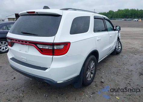 2018 Dodge Durango Sxt Rwd из США, поврежденный, VIN 1C4RDHAG9JC359496